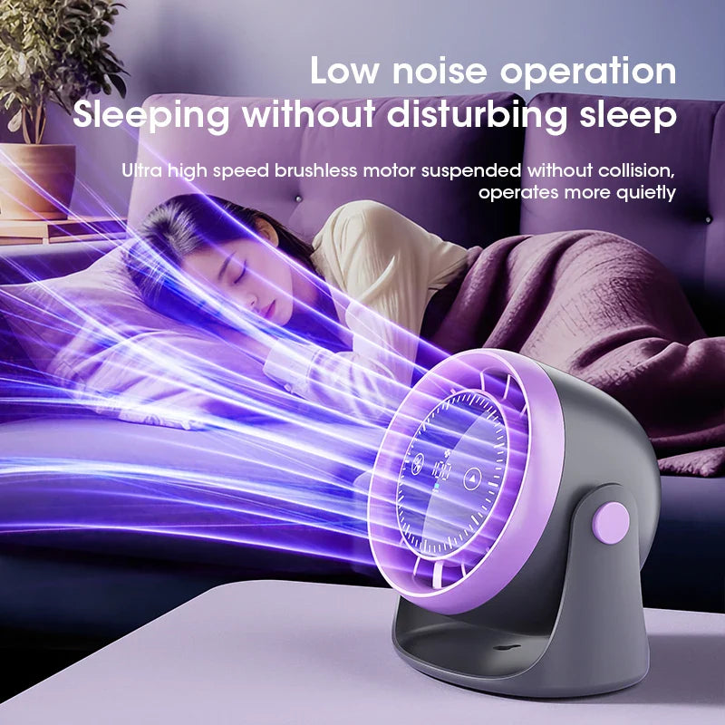 Quiet Breeze Mini Desk Fan
